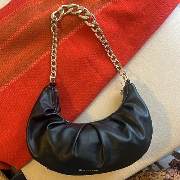 Like Dreams in faux leather crescent bag - Picture 1 of 11